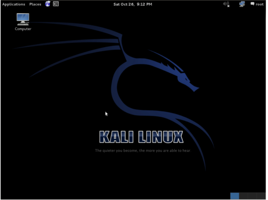 Kali Linux background