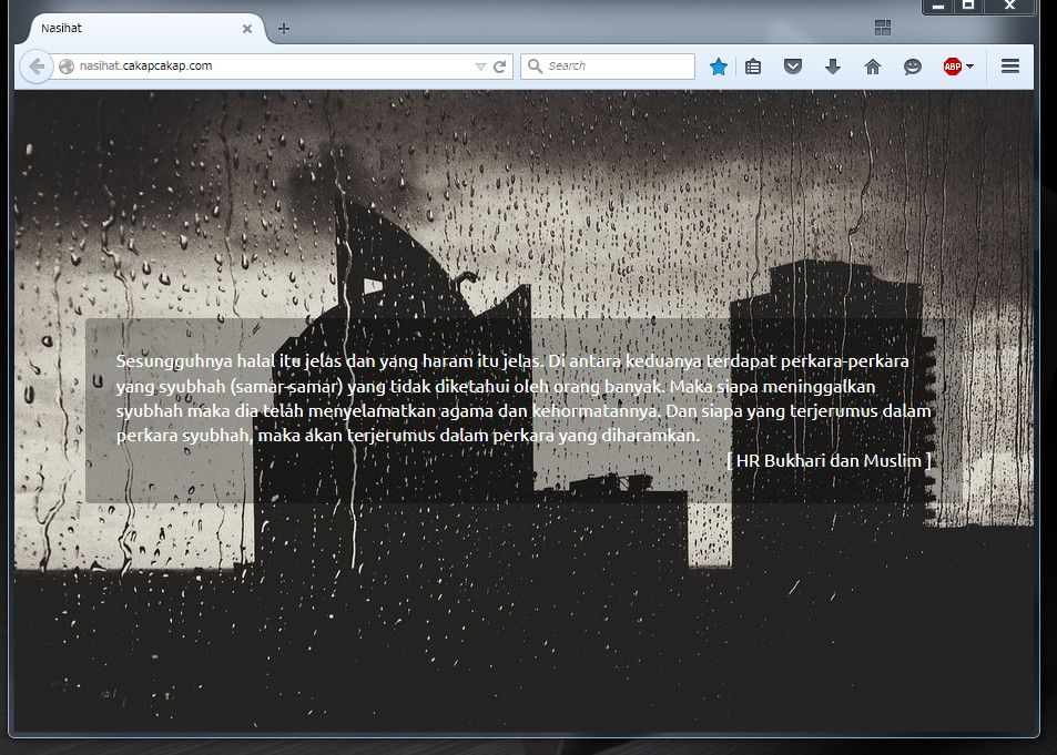 nasihat web pra-lihat di PC