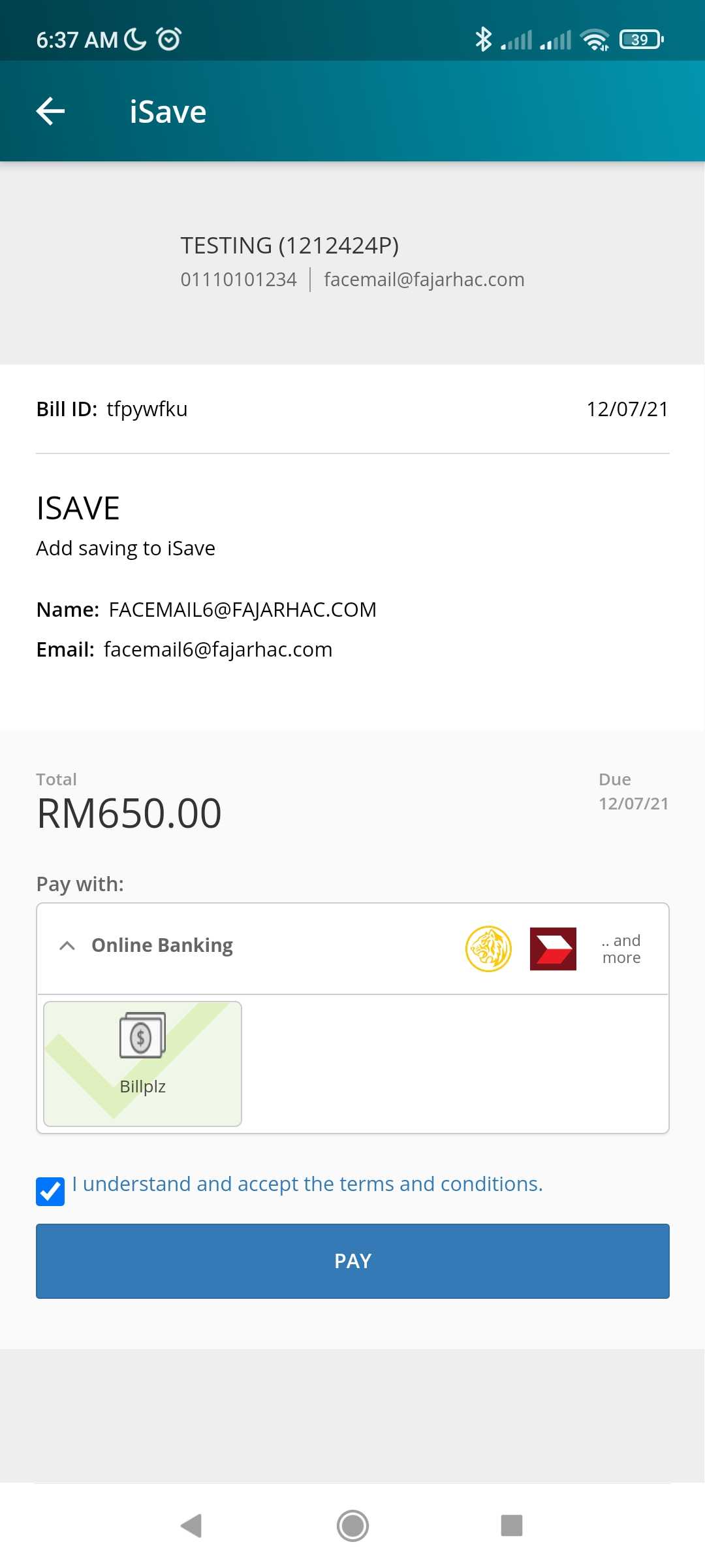 isave app